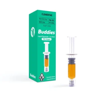 Buddies- Liquid Diamonds Live Resin Cartridge for Sale