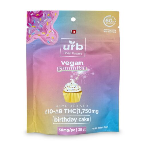 Urb Delta Gummies Birthday Cake - Image 3